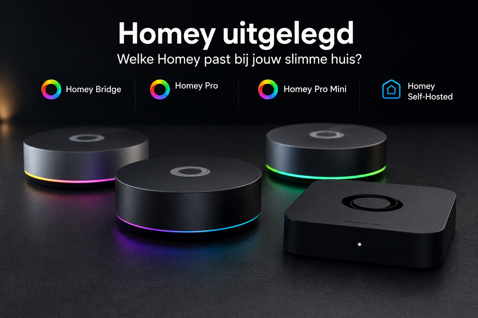 Overzicht van Homey artikelen en slimme woning toepassingen